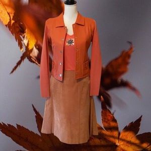 Thalian Xtract Suede Skirt